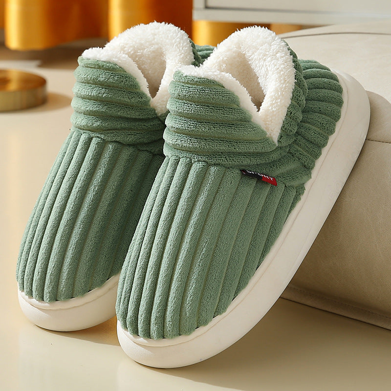 Plush Cotton Slippers