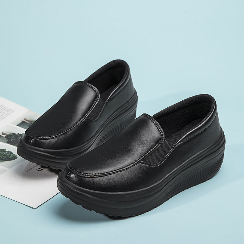 Nurse Platform Flat Shoes for Women