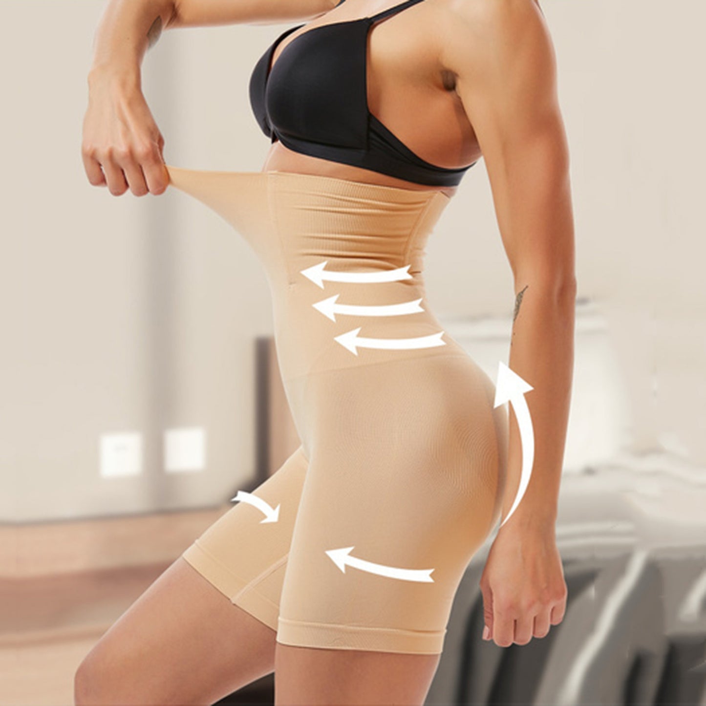High Waist Shaping Shorts