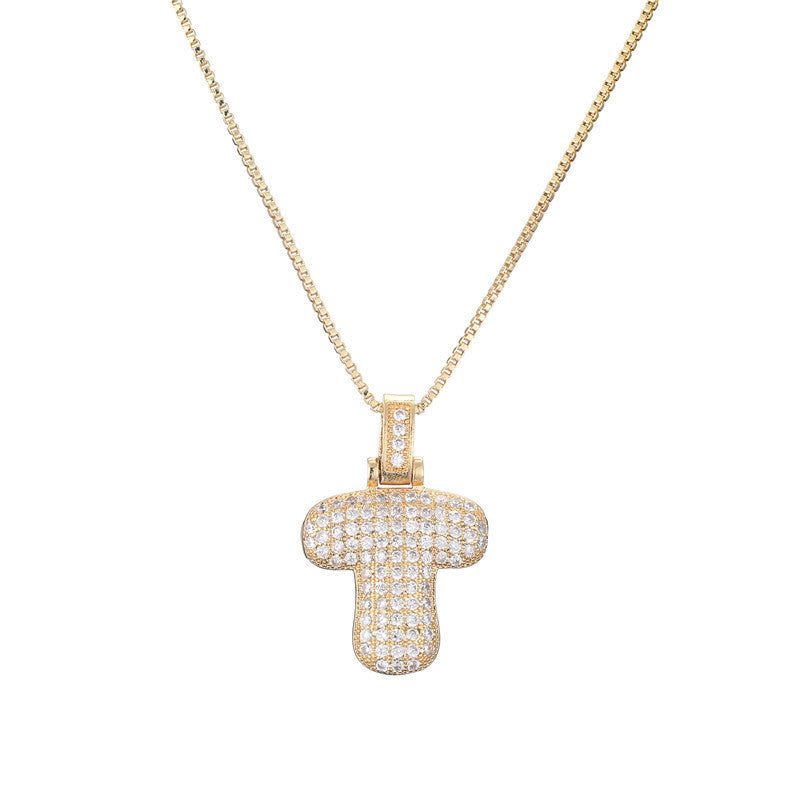Initial Bubble Necklace