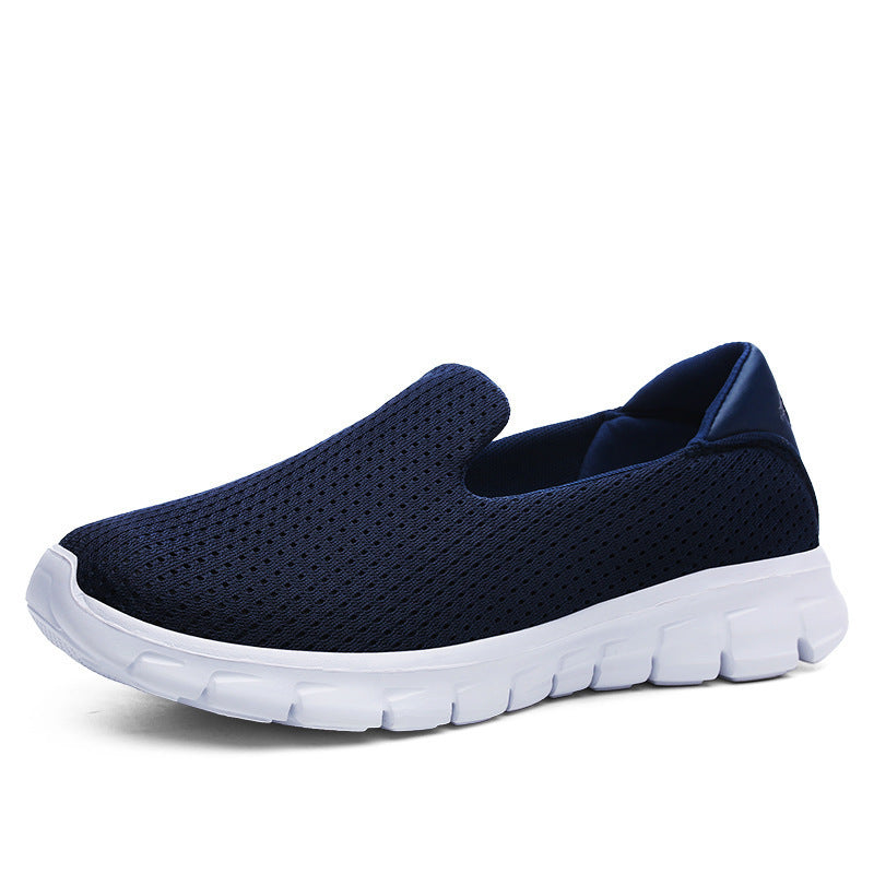 Wide Slip-On Walking Shoes