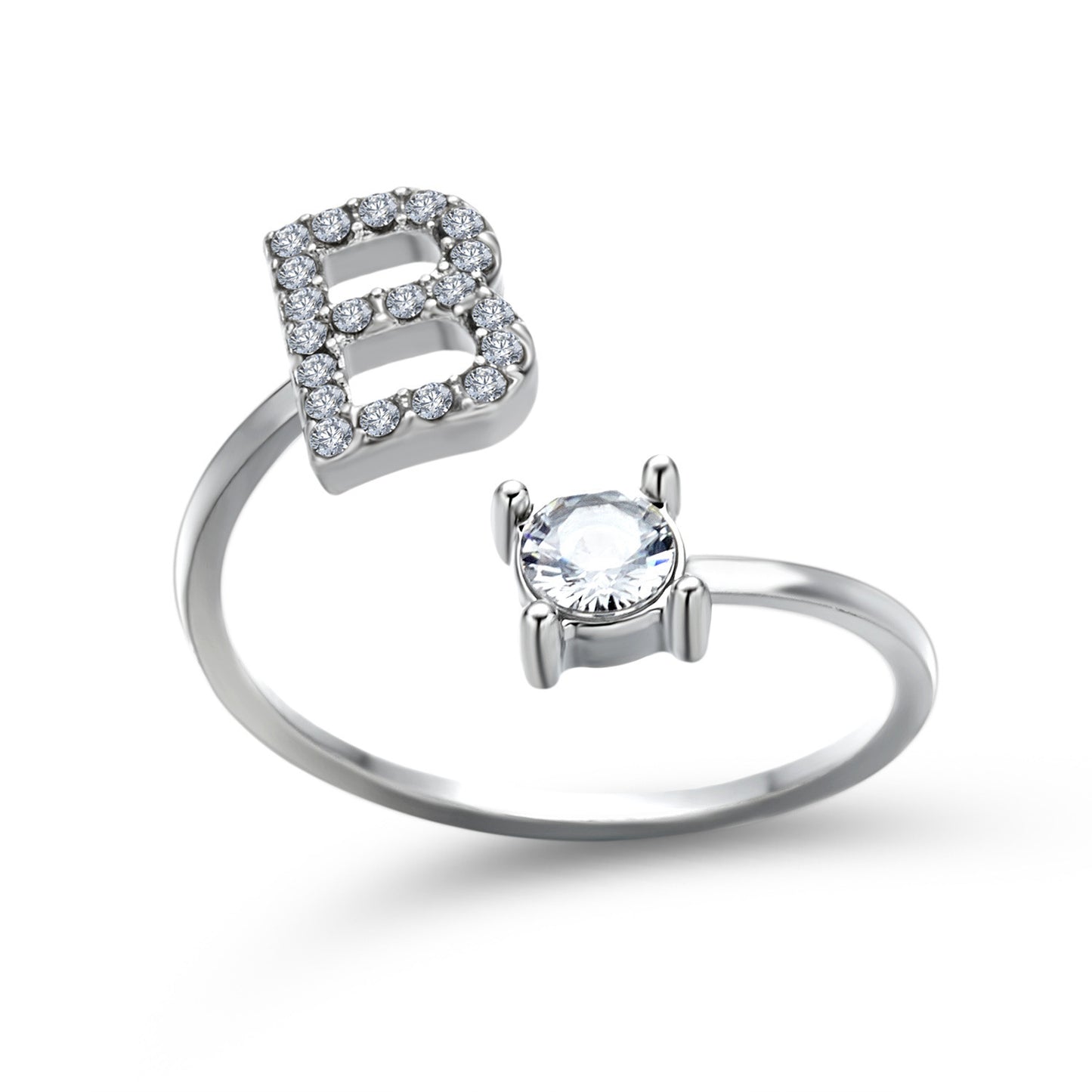 Personalized Letter Ring