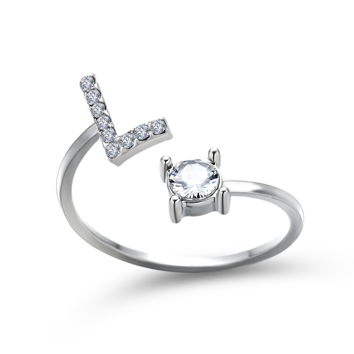 Personalized Letter Ring