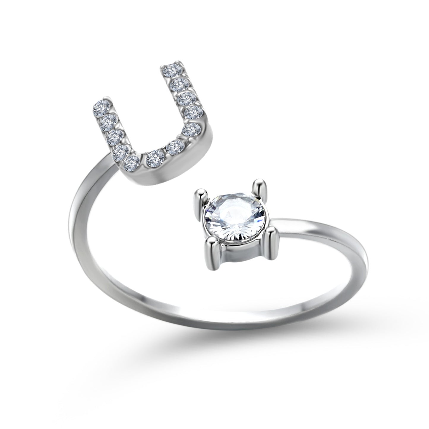 Personalized Letter Ring