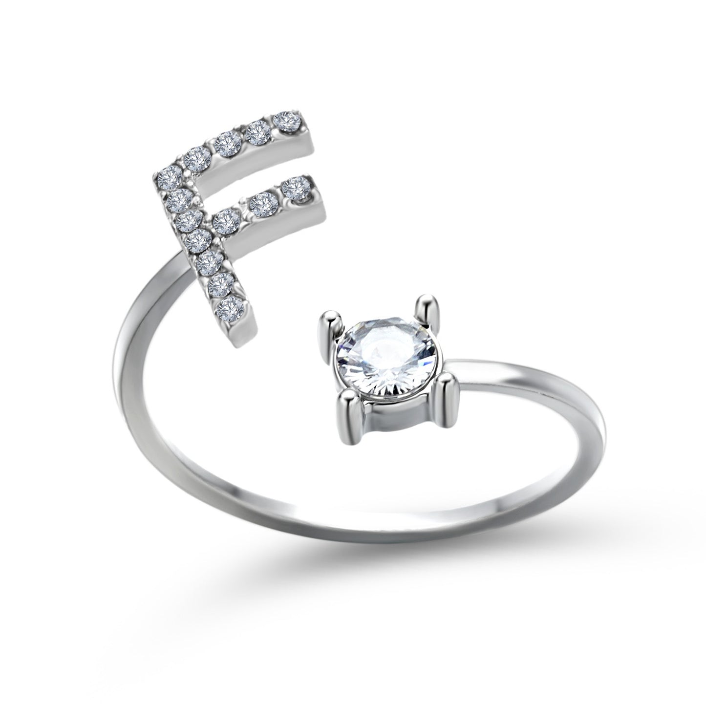 Personalized Letter Ring