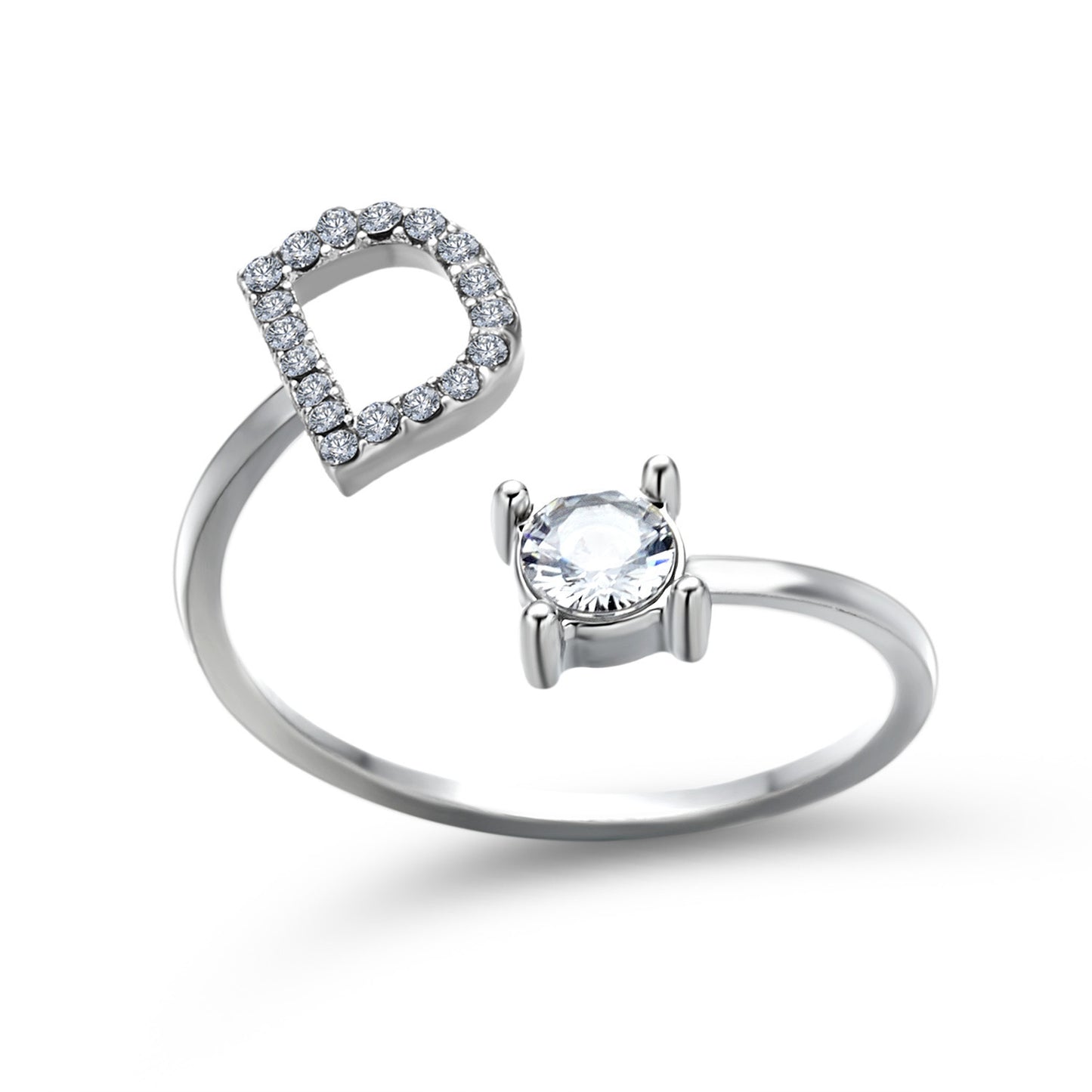 Personalized Letter Ring