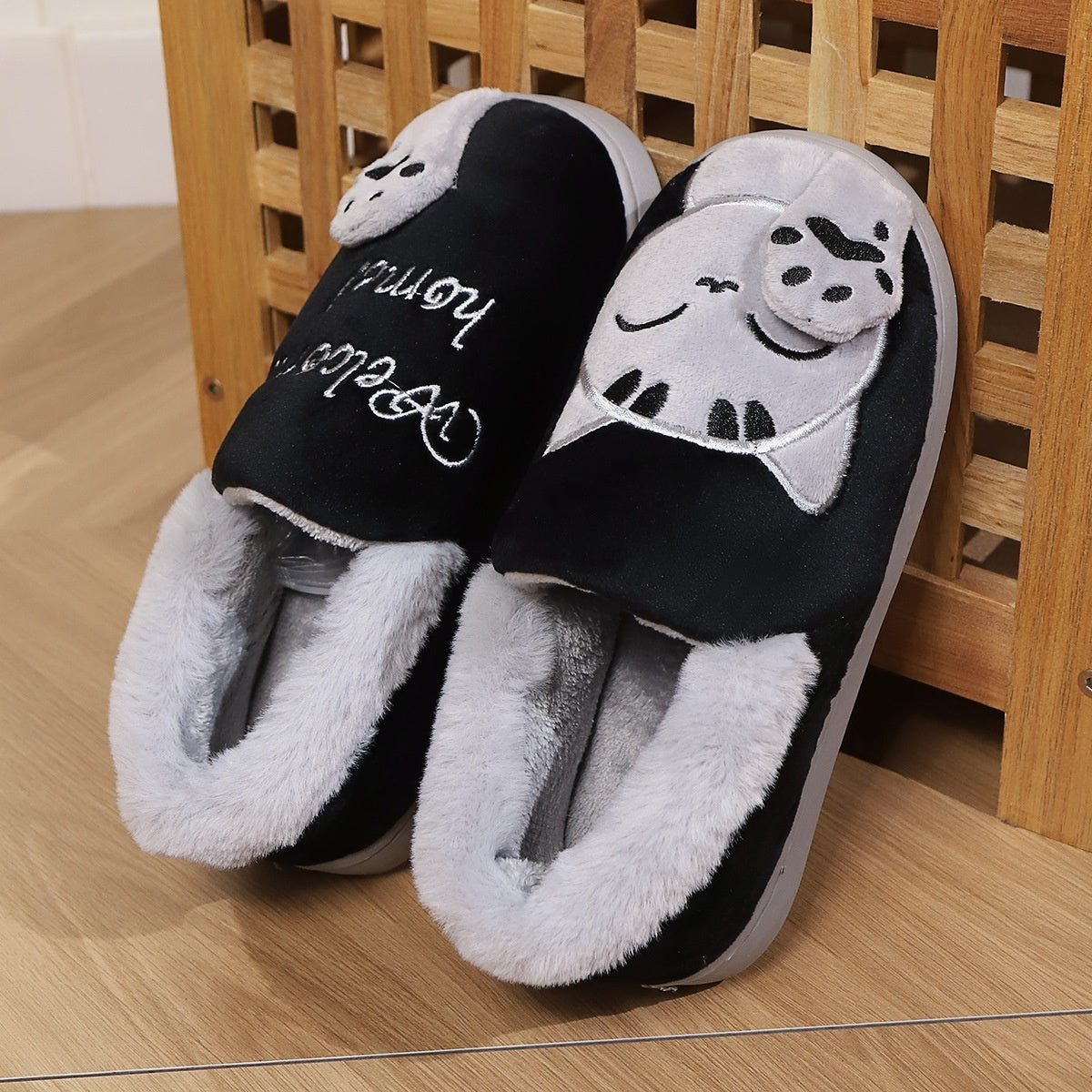 Cozy Kitten Paw Slippers