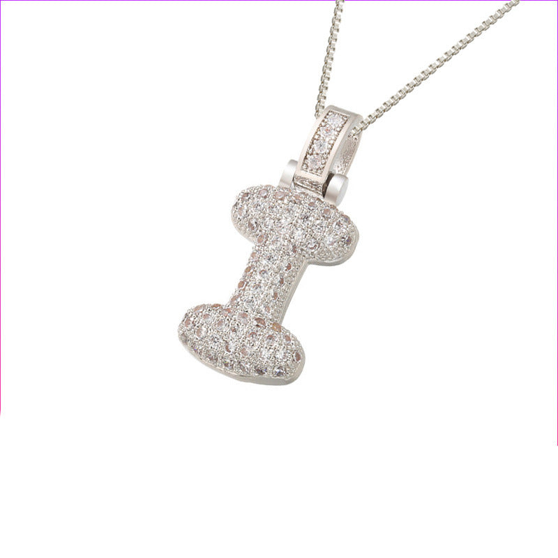 Initial Bubble Necklace