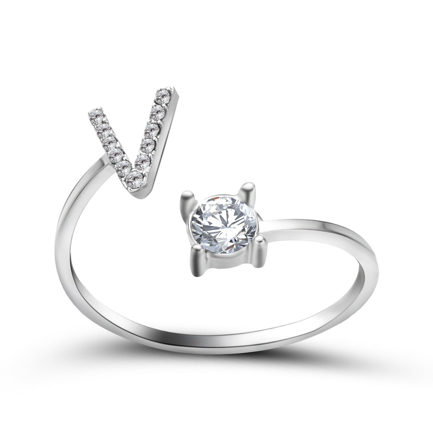 Personalized Letter Ring