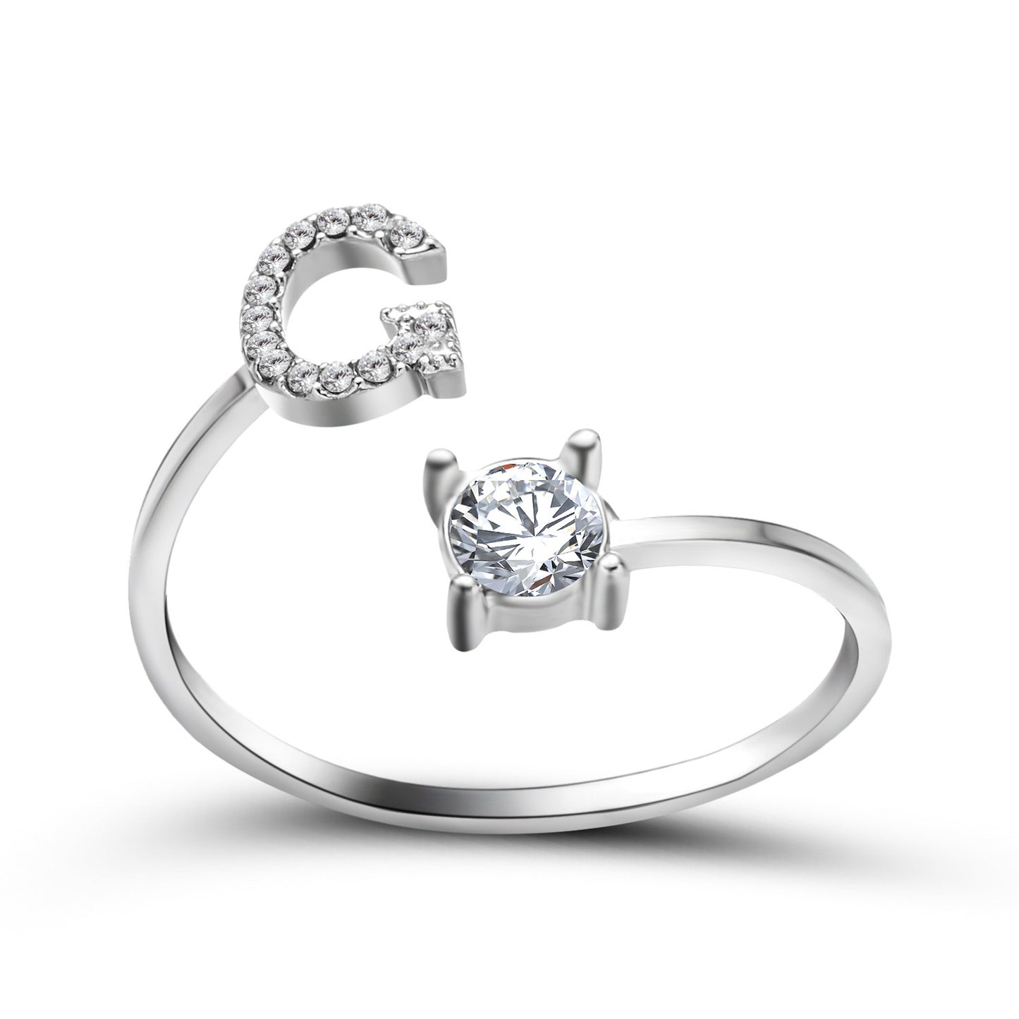 Personalized Letter Ring