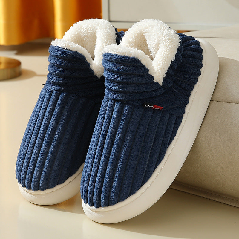 Plush Cotton Slippers