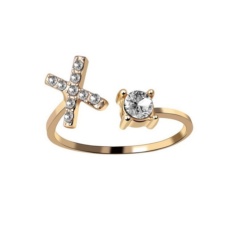 Personalized Letter Ring