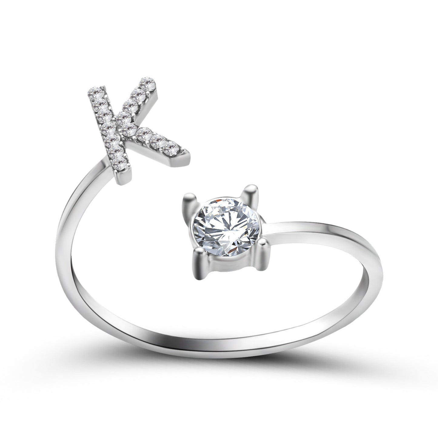 Personalized Letter Ring