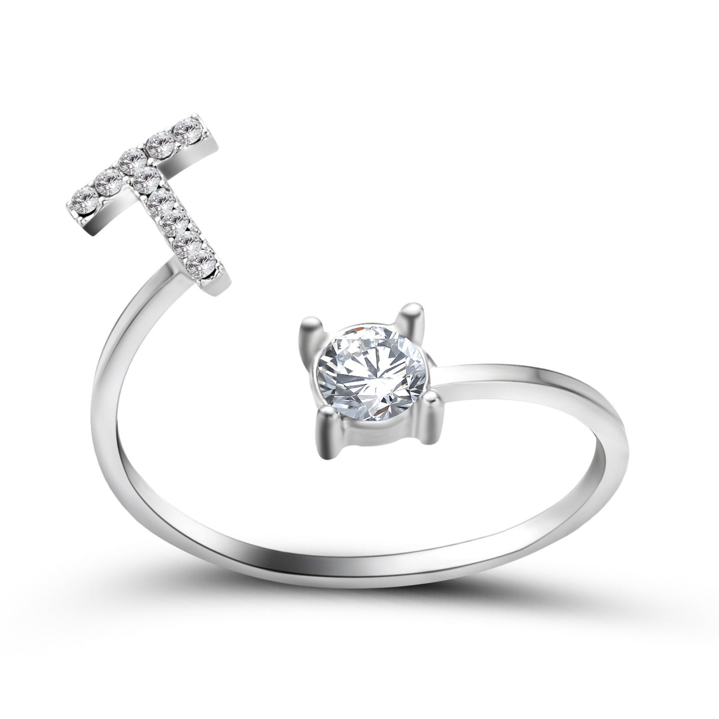 Personalized Letter Ring