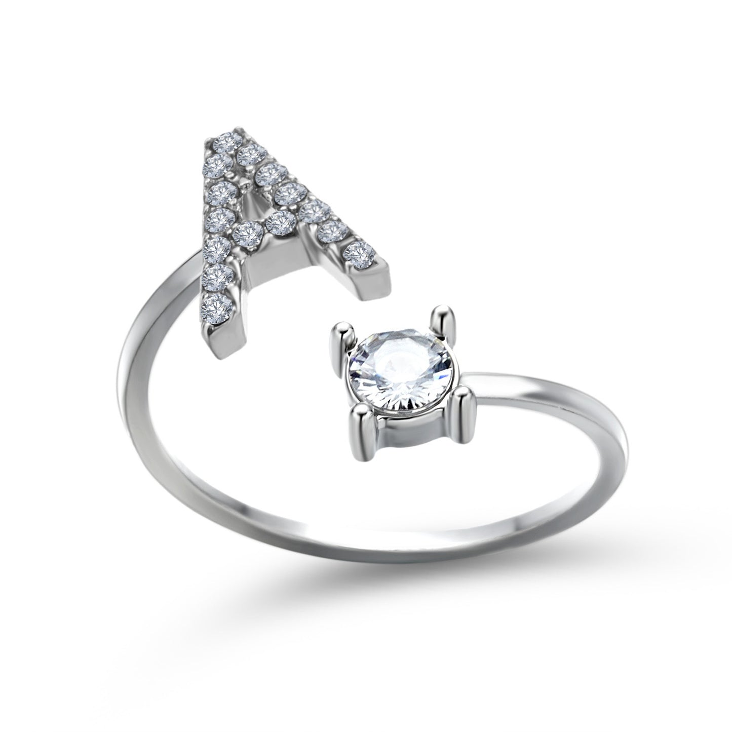 Personalized Letter Ring