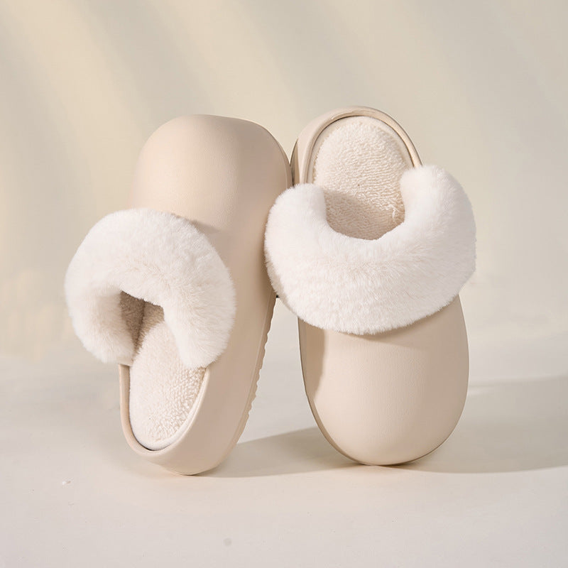 Detachable Plush Slippers