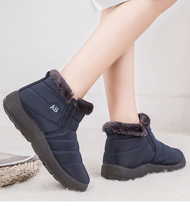 Waterproof Snow Boots Plush