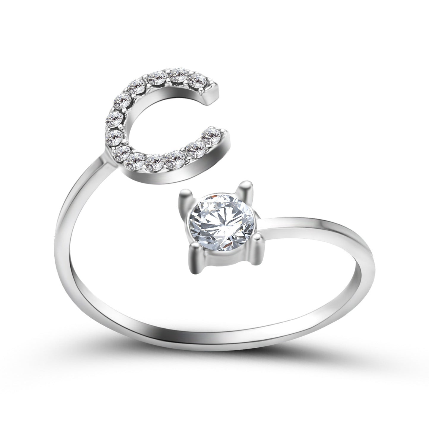 Personalized Letter Ring