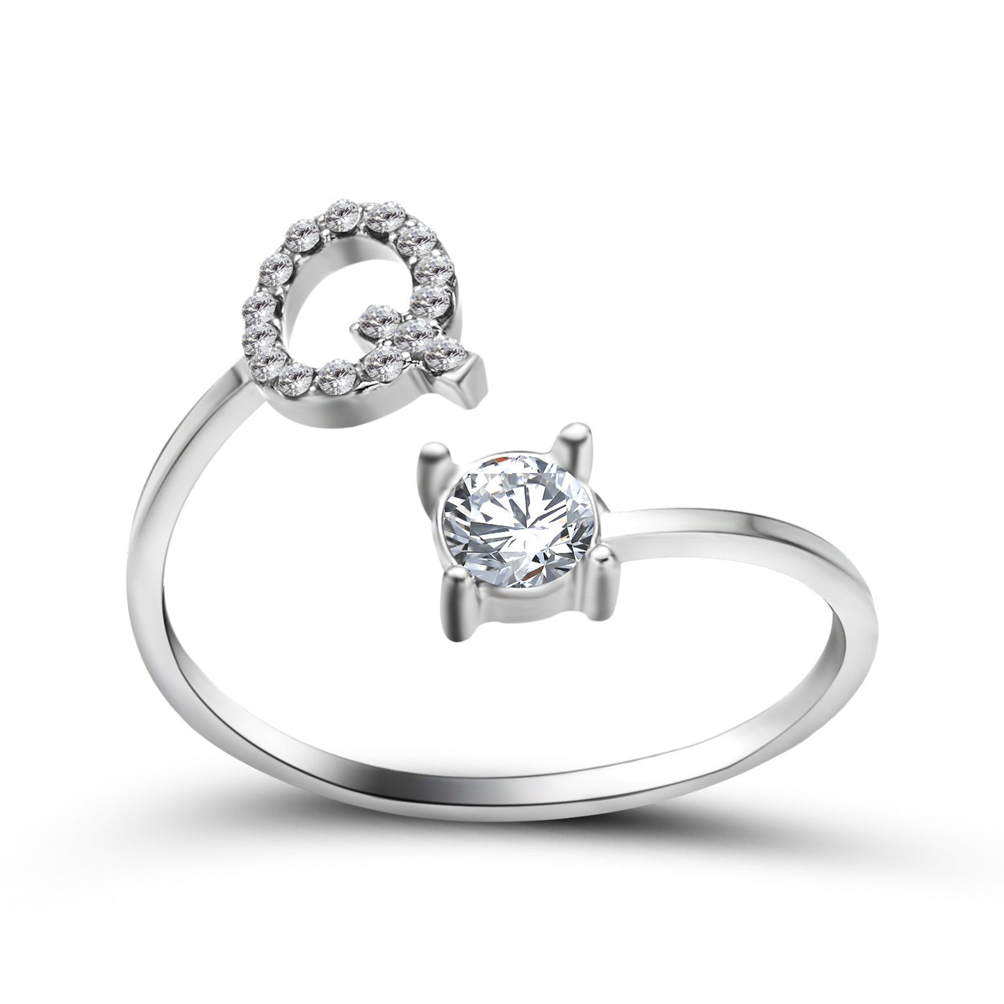 Personalized Letter Ring