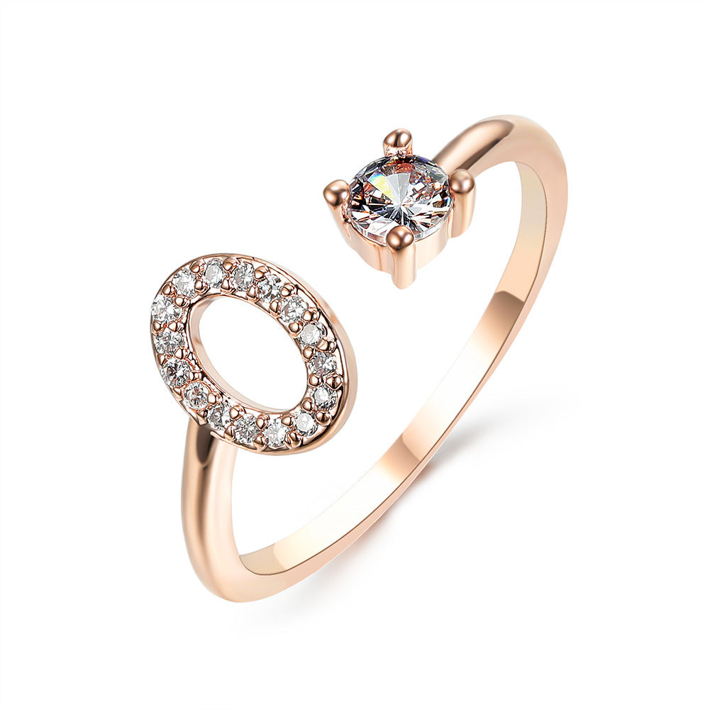Personalized Letter Ring