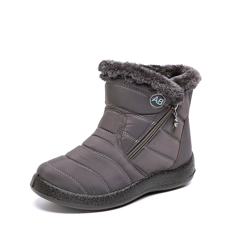 Waterproof Snow Boots Plush