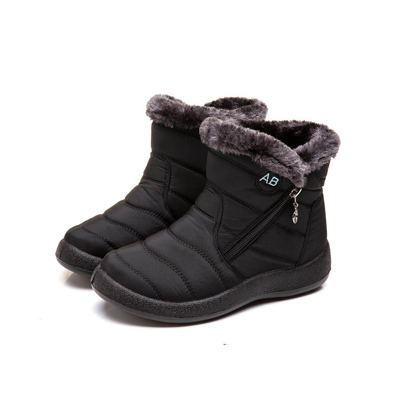 Waterproof Snow Boots Plush