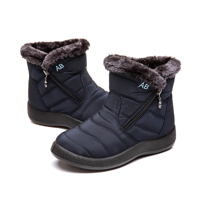 Waterproof Snow Boots Plush
