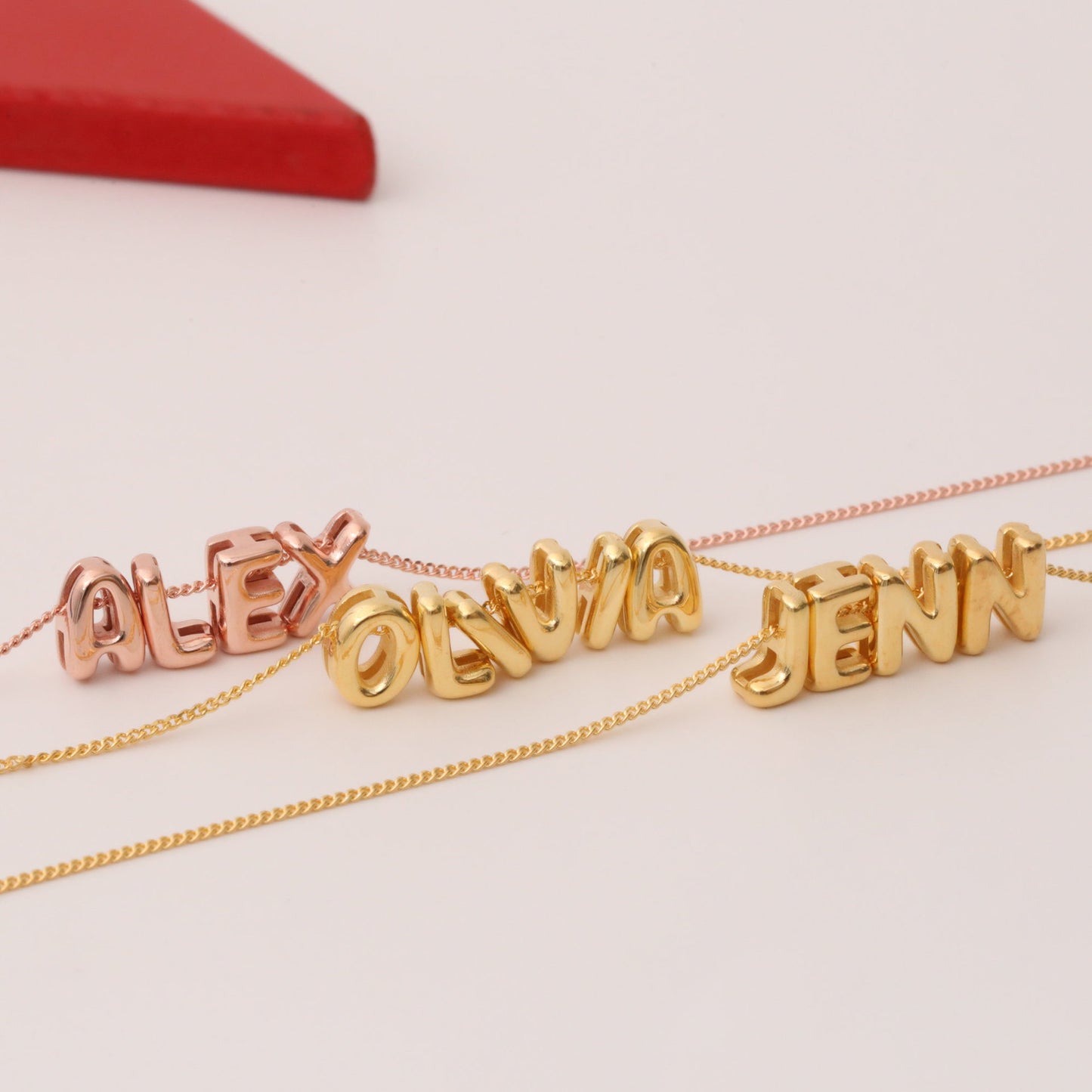 Personalized Bubble Necklace