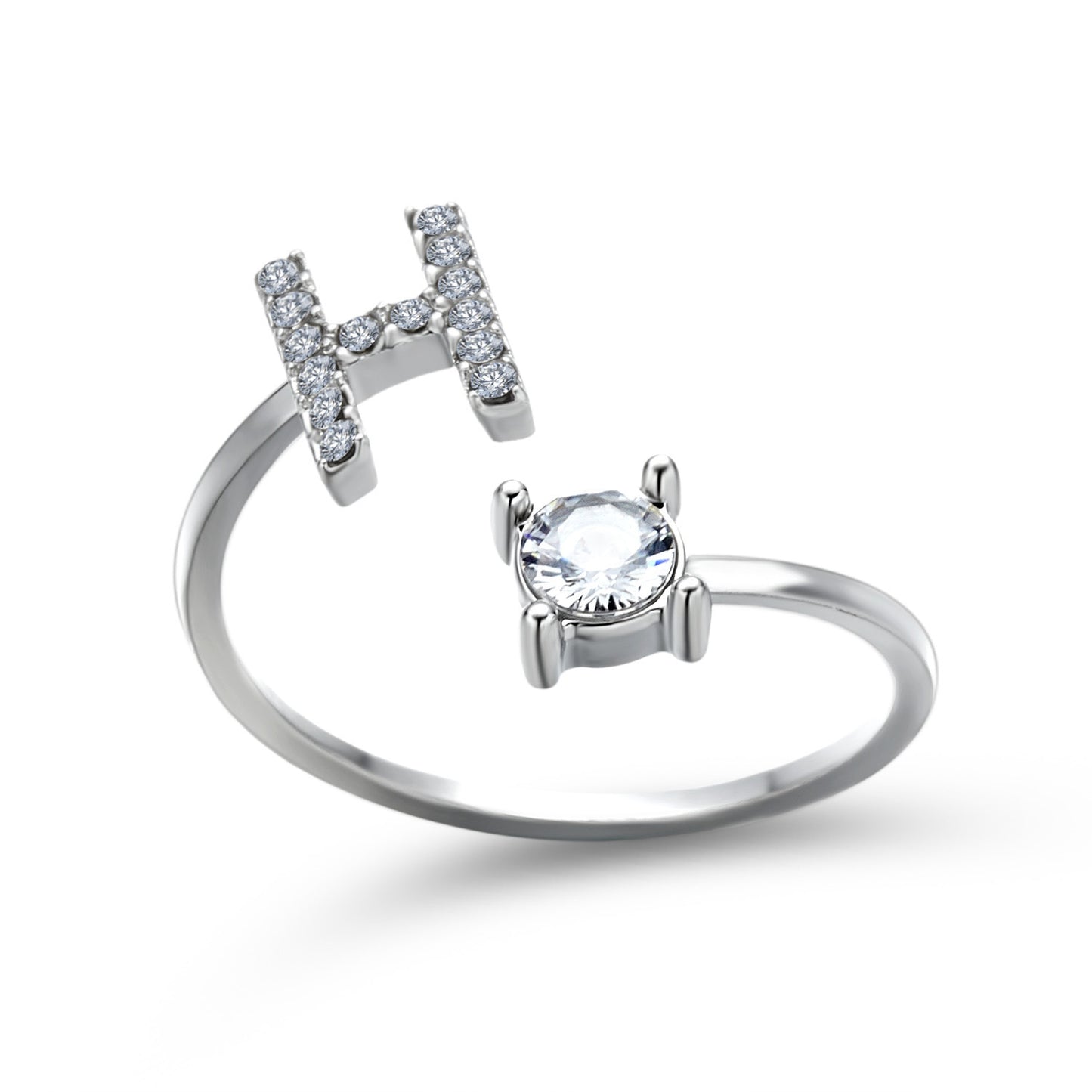 Personalized Letter Ring
