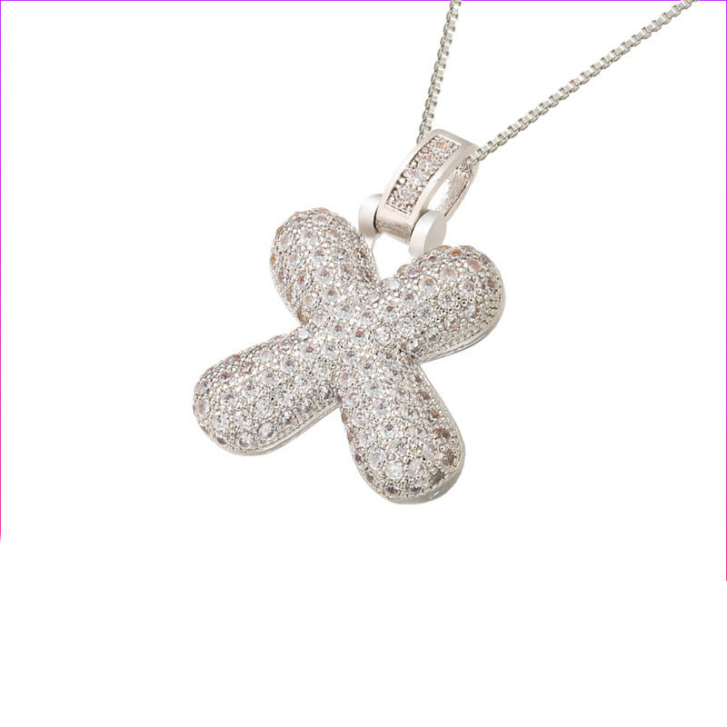 Initial Bubble Necklace