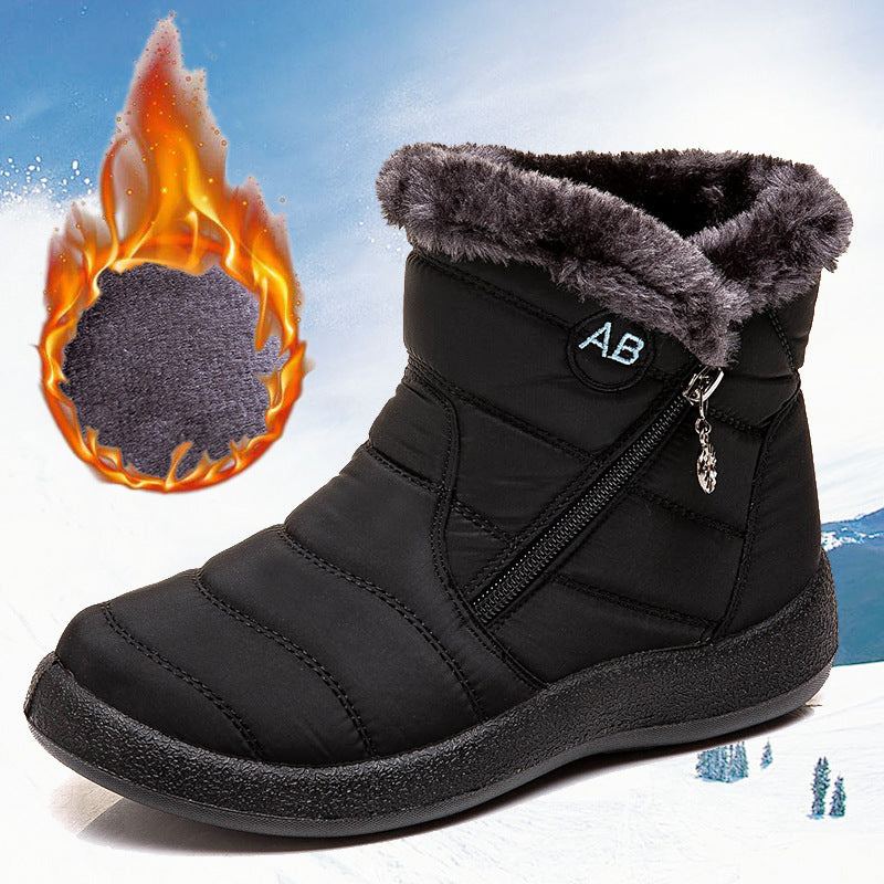 Waterproof Snow Boots Plush