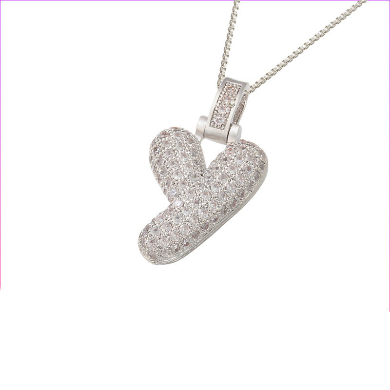 Initial Bubble Necklace