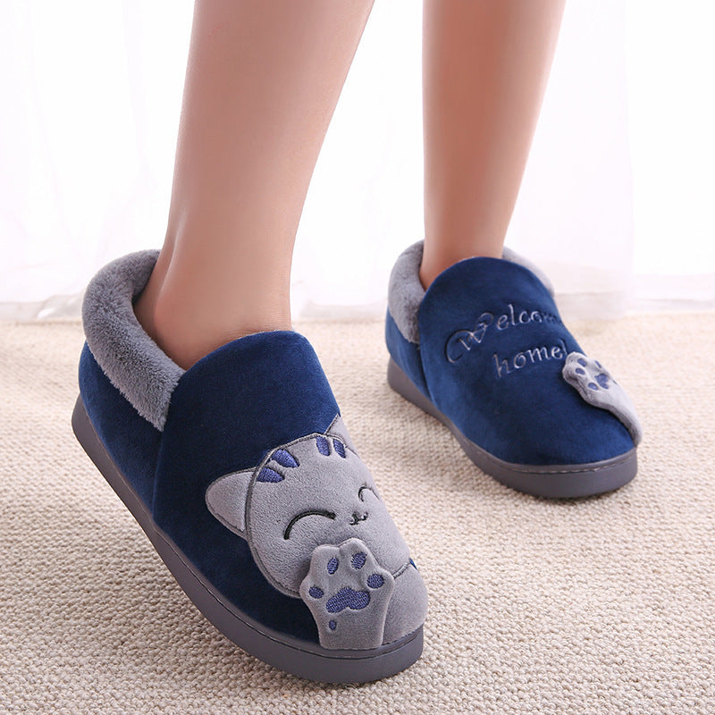 Cozy Kitten Paw Slippers