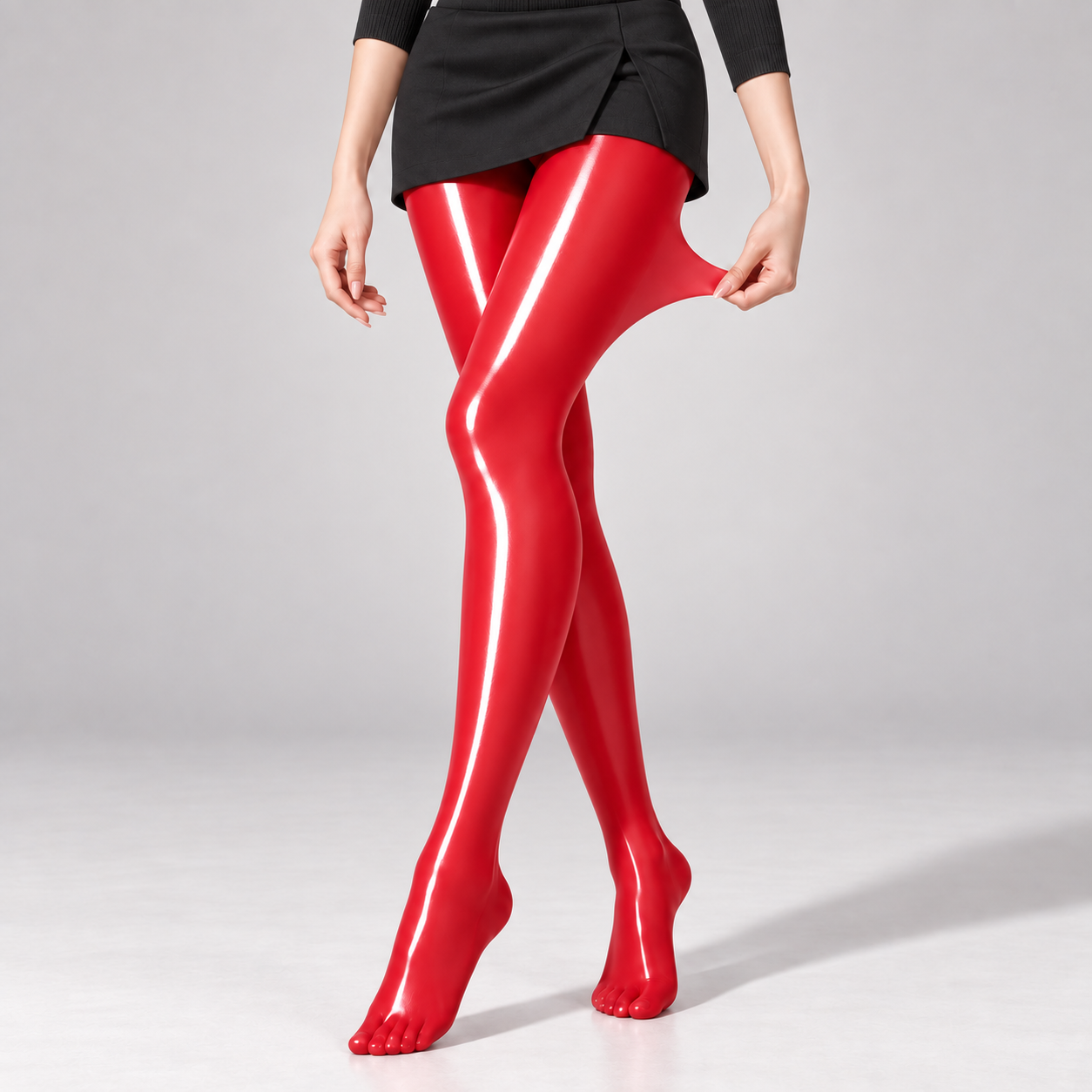 Glossy Sheer Tights 3-Pack for Women