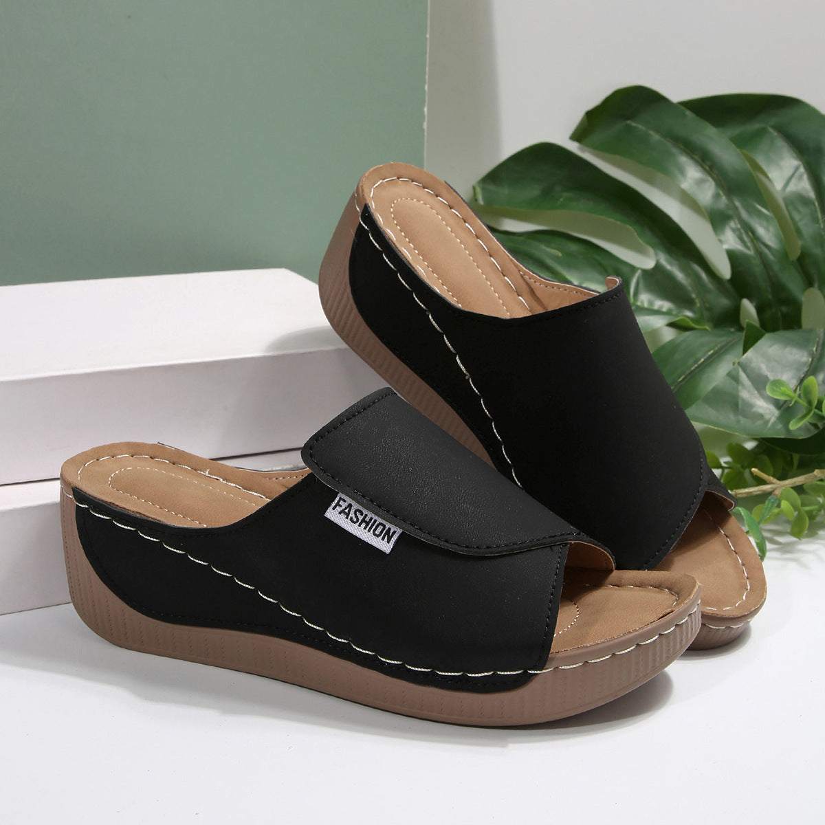 Orthopedic Leather Sandals