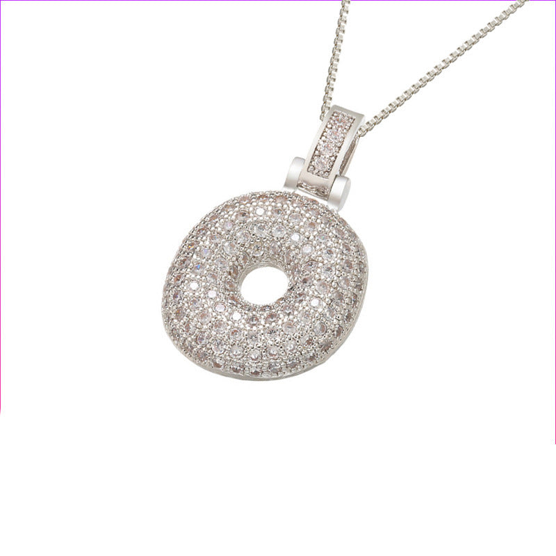 Initial Bubble Necklace