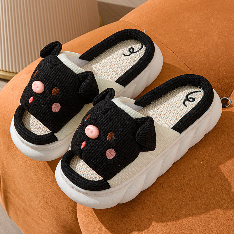 Piggy Plush Slippers