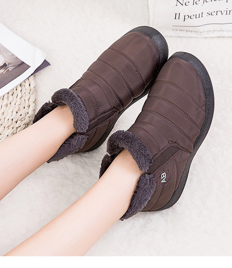 Waterproof Snow Boots Plush