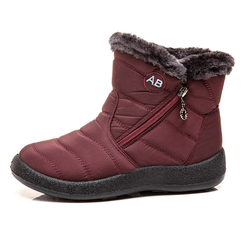 Waterproof Snow Boots Plush