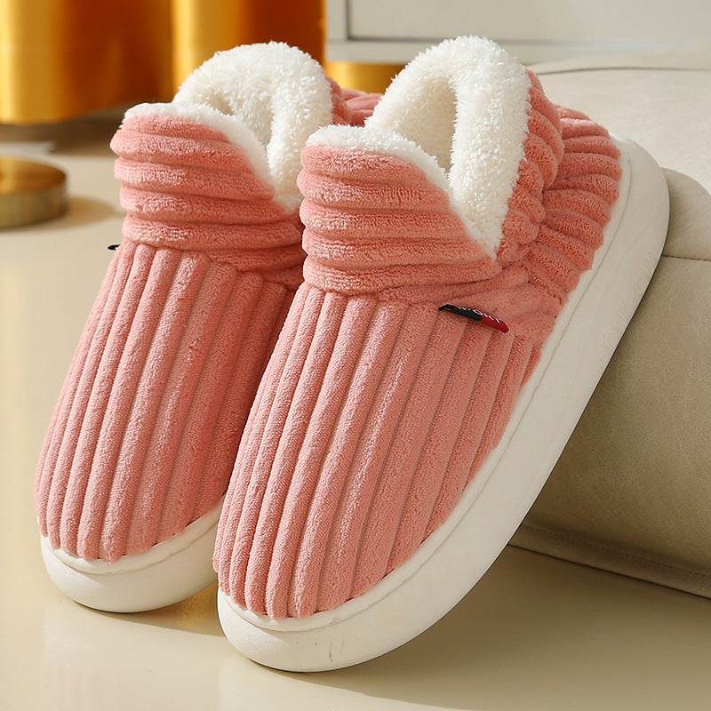Plush Cotton Slippers