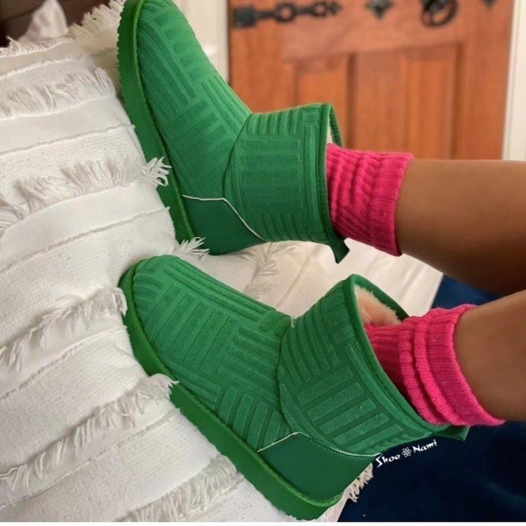 Textured Mini Boots