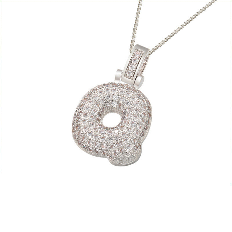 Initial Bubble Necklace