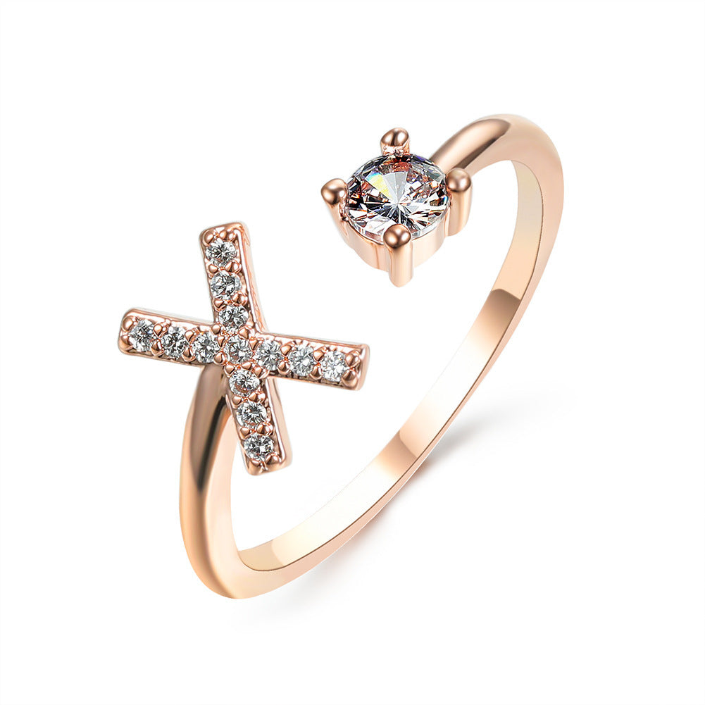 Personalized Letter Ring