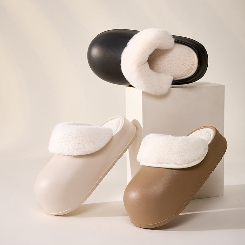 Detachable Plush Slippers