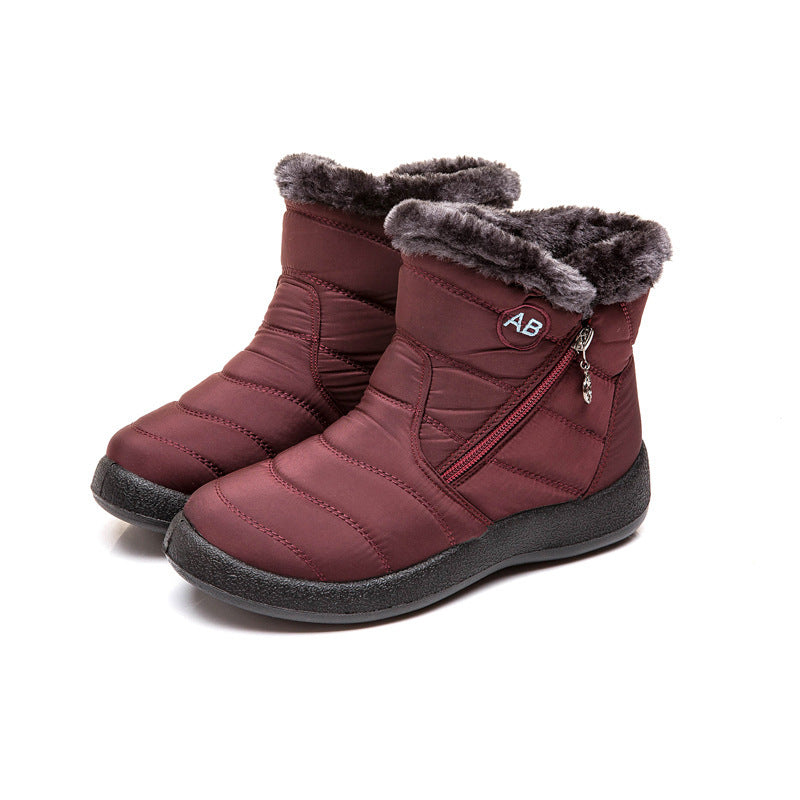 Waterproof Snow Boots Plush