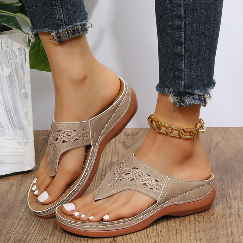 Clip Toe Orthopedic Sandals