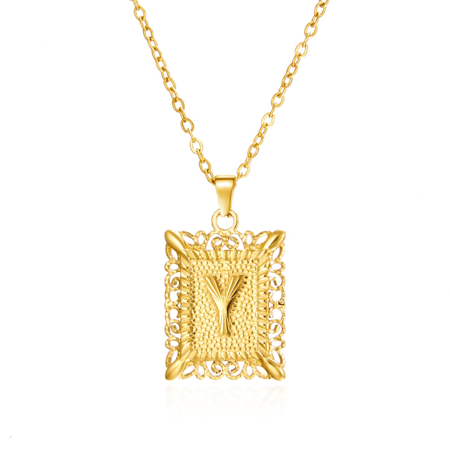 Initial Letter Necklace
