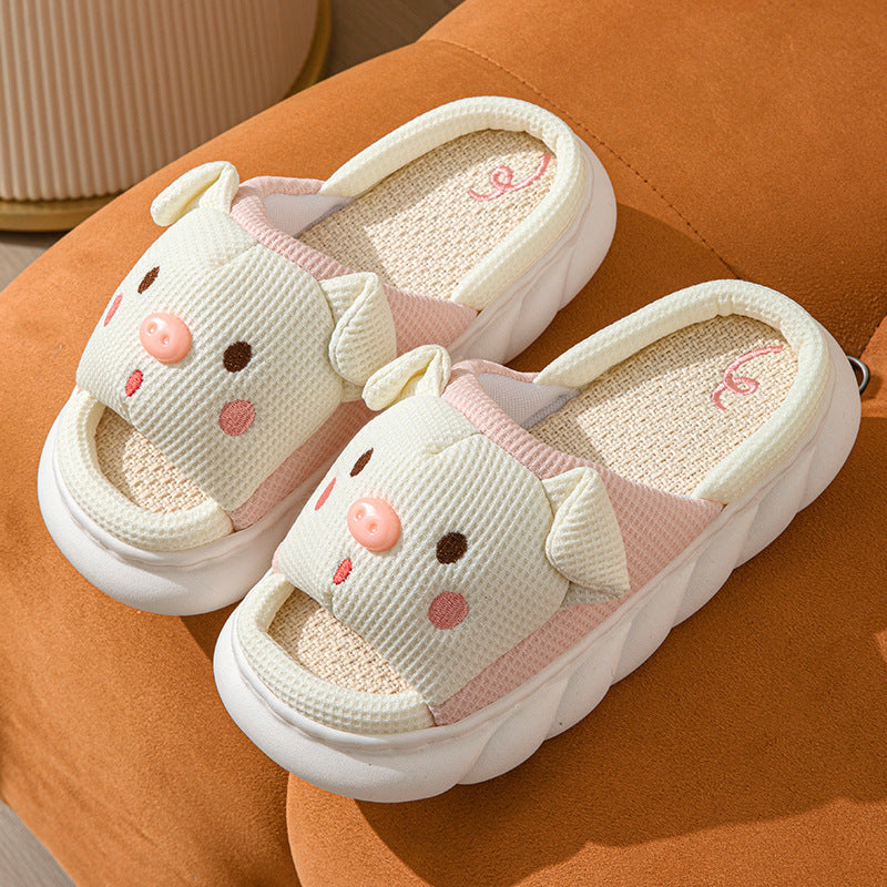 Piggy Plush Slippers