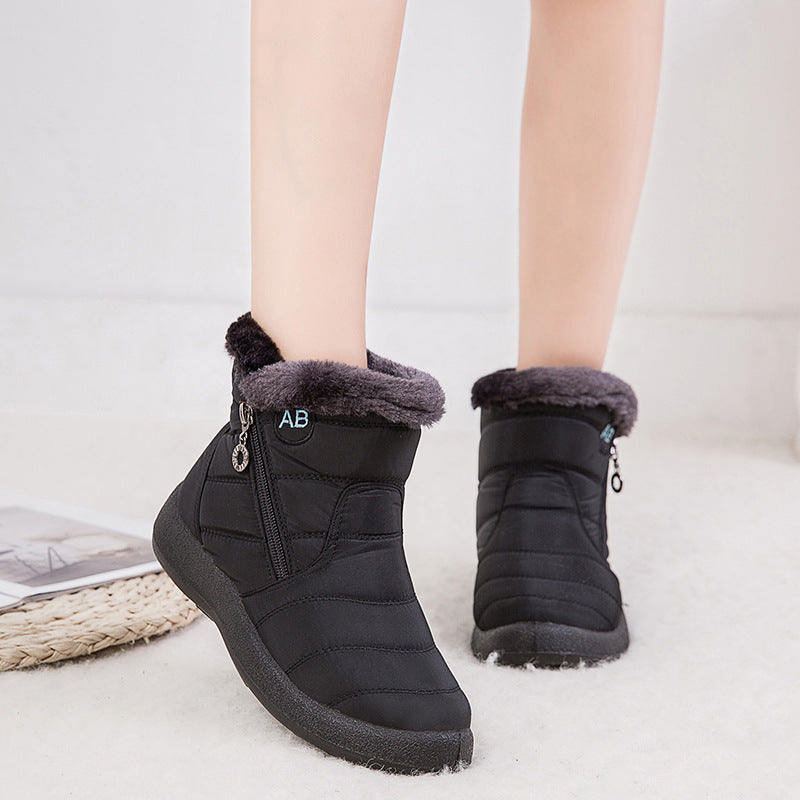 Waterproof Snow Boots Plush
