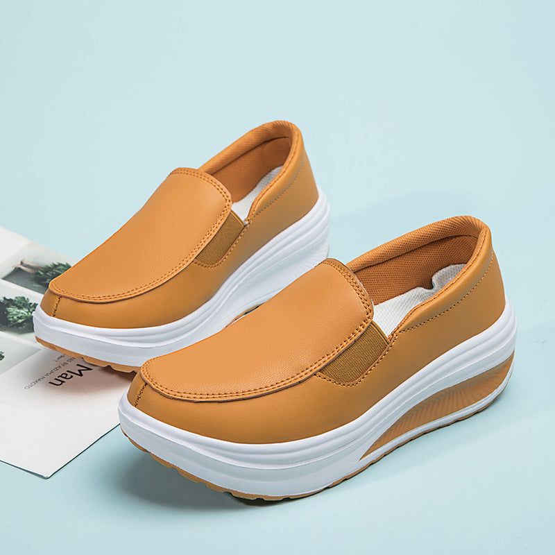 Nurse Platform Flat Shoes for Women
